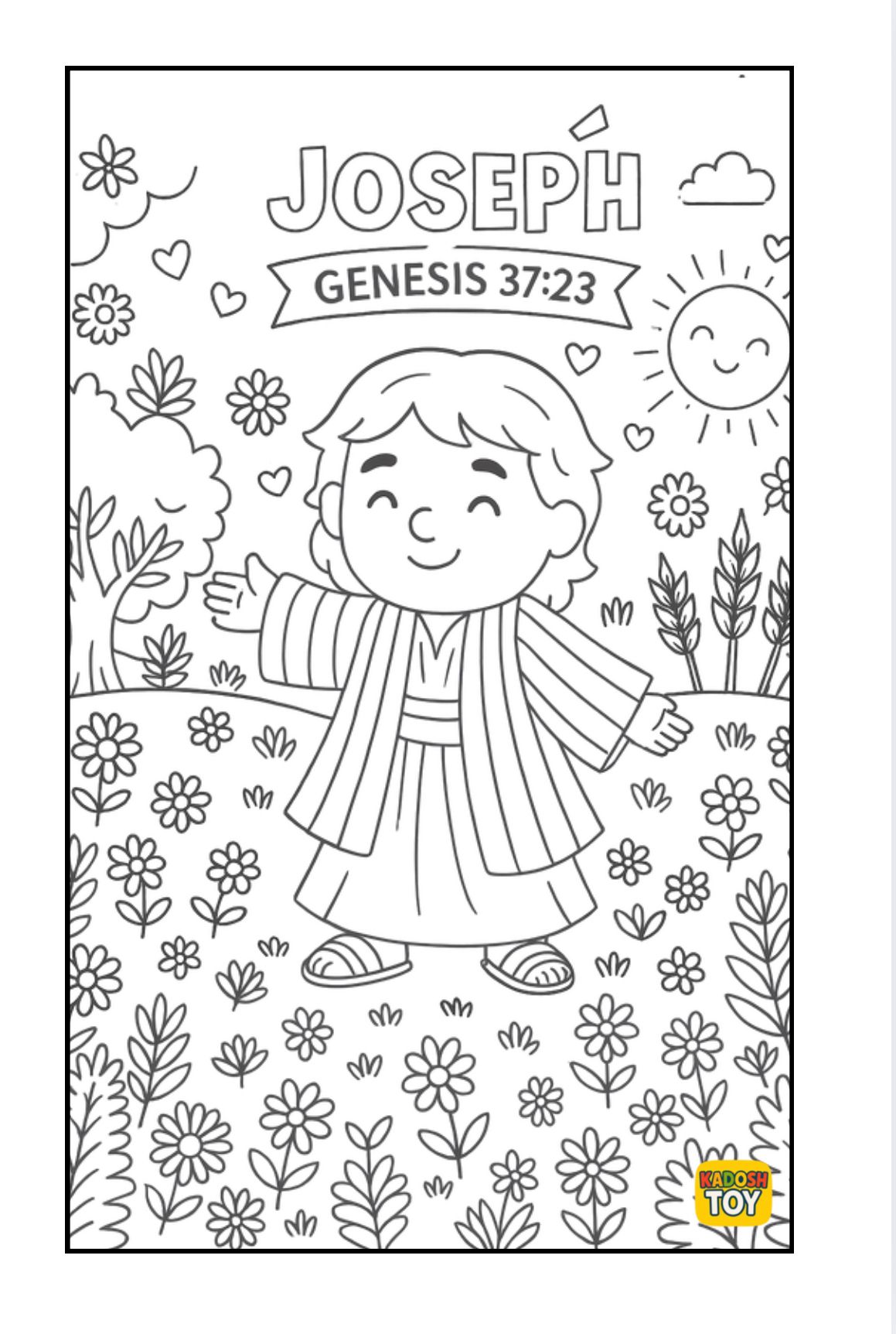 heroes of faith - coloring book