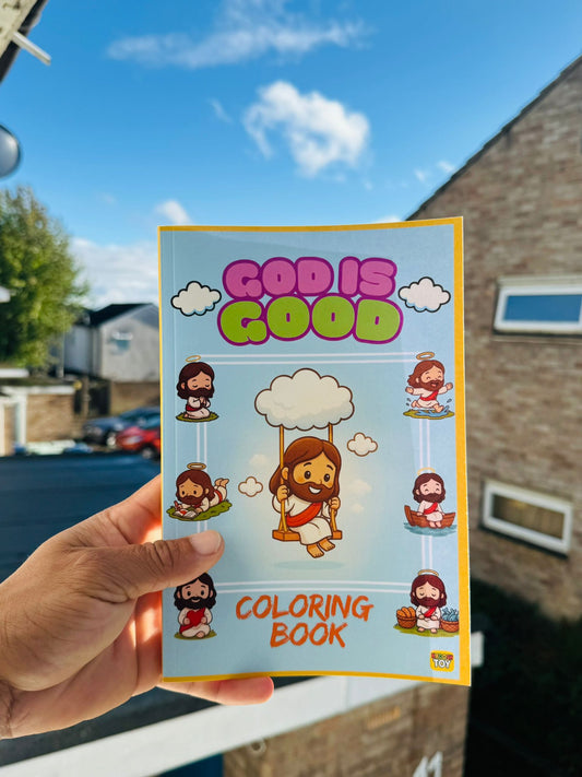 god is good   Christian Colouring Book