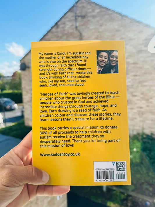 heroes of faith - coloring book