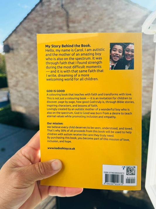 god is good   Christian Colouring Book