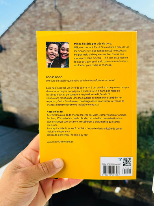 🇧🇷 🇵🇹 Good – Christian Colouring Book  (Portuguese Version)